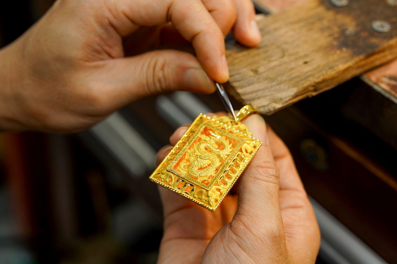 Giá vàng hôm nay ngày 12/01/2026. Ảnh: P.C