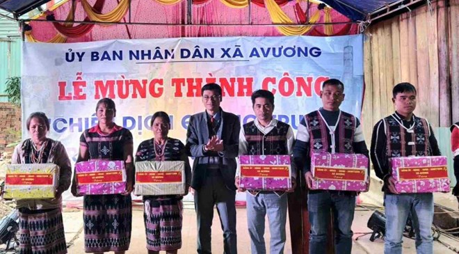 “Chiến dịch Quang Trung” hoàn thành 34 nhà ở xã miền núi Avương, Đà Nẵng