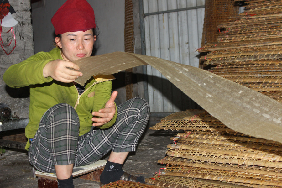 Dịp này các cơ sở sản xuất phải thuê thêm nhân công để đáp ứng nguồn cung cho thị trường Tết. img-7028.jpg