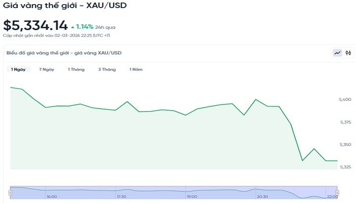 Diễn biến giá vàng thế giới trong 24h qua. bieudogiavang33.jpg