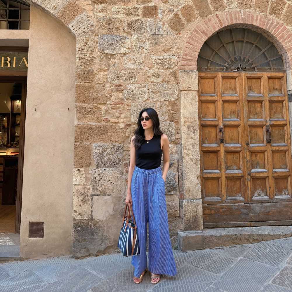 Những chiếc áo ba lỗ được Tăng Thanh Hà ưa chuộng. Ảnh: NVCC