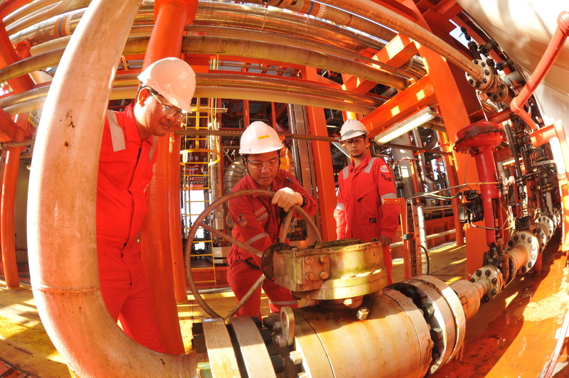 Ngành dầu khí có vai trò quan trọng trong việc bảo đảm an ninh năng lượng. Ảnh: Cấn Dũng
