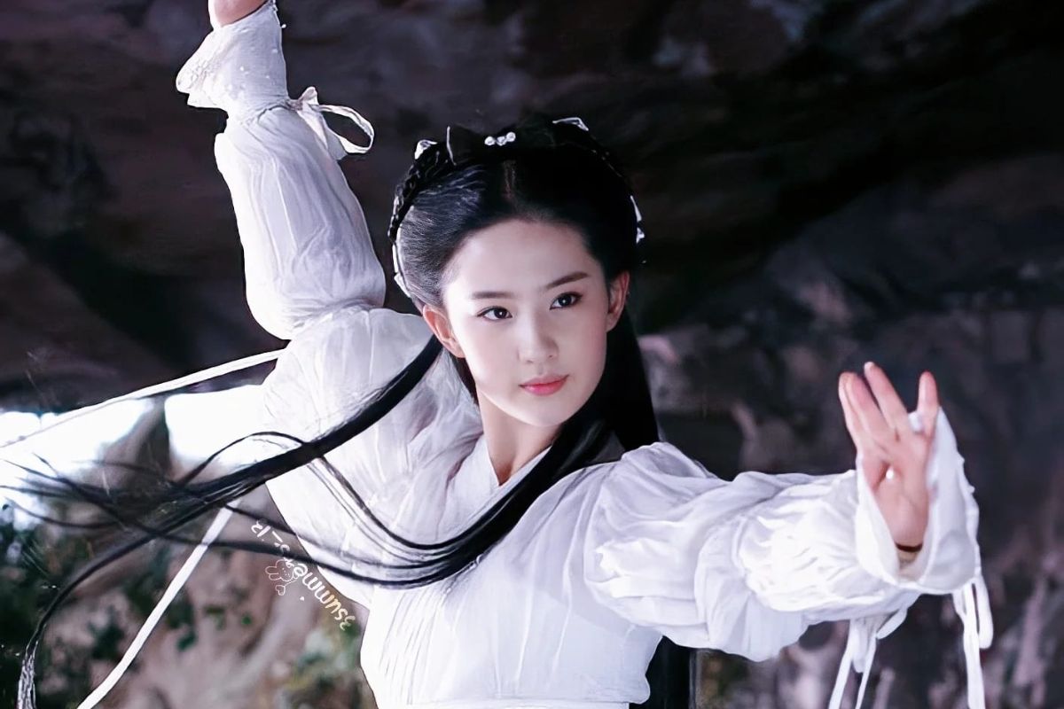 Lưu Diệc Phi trong “Thần điêu đại hiệp“. Ảnh: Nhà sản xuất