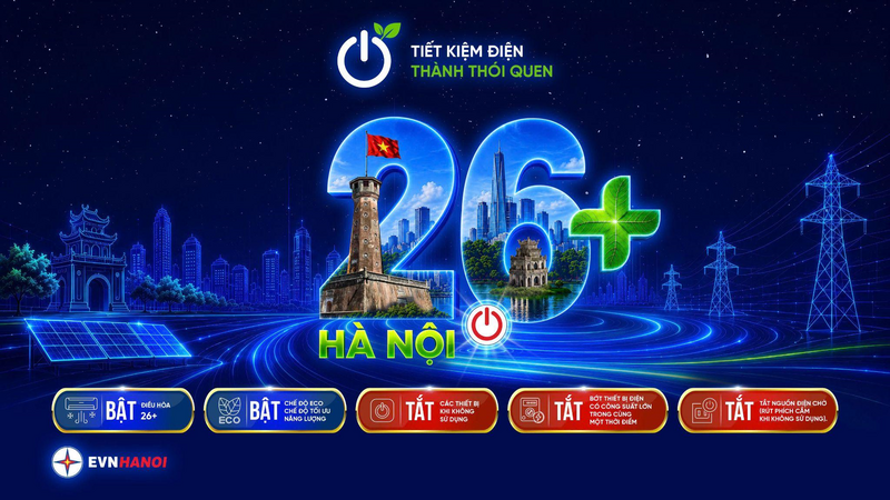 Chiến dịch “Hà Nội 26+” của EVNHANOI