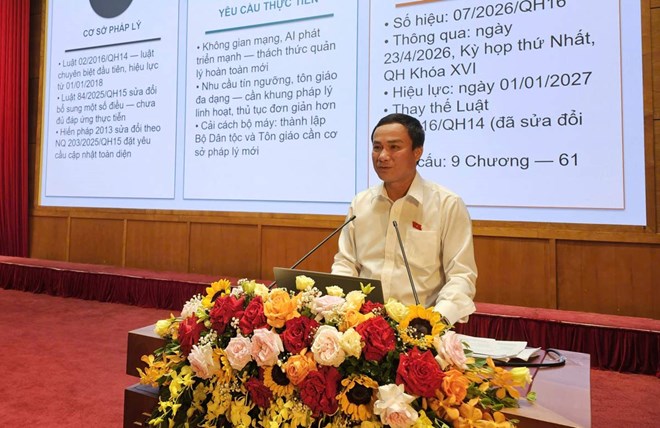 Quảng Ninh phổ biến các luật vừa được Quốc hội thông qua tới xã, phường, đặc khu