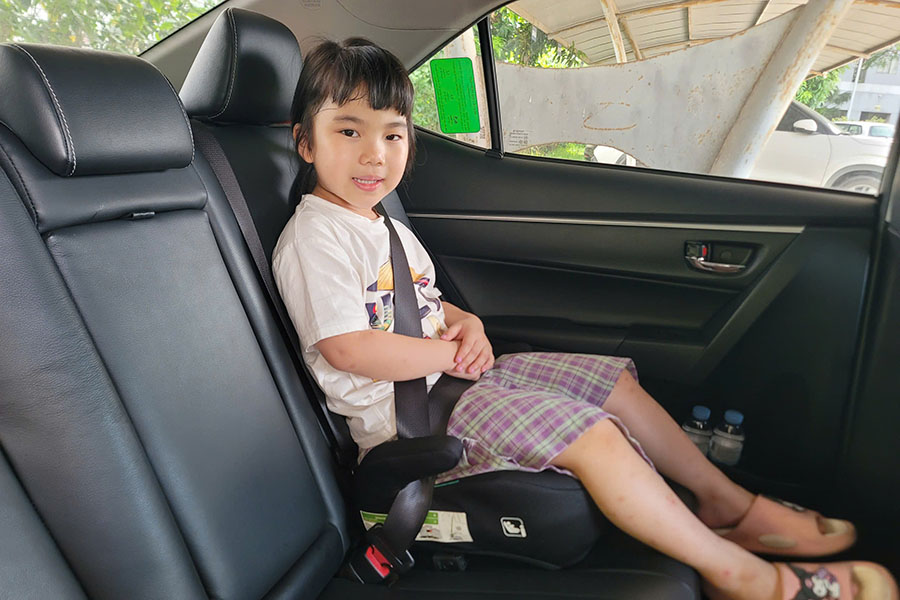 Loại ghế an toàn anh Thành mua cho con. Ảnh: NVCC