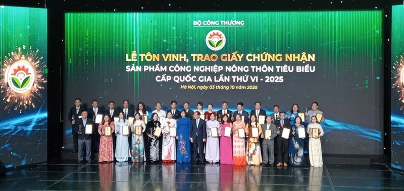 Năm 2025, Đồng Nai có 6 sản phẩm được công nhận là Sản phẩm công nghiệp nông thôn tiêu biểu cấp quốc gia. Ảnh minh họa.