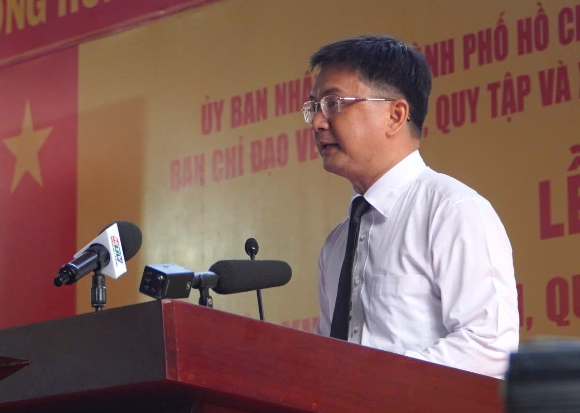 ông Nguyễn Mạnh Cường - Phó Chủ tịch UBND TPHCM.  Ảnh: Anh Tú