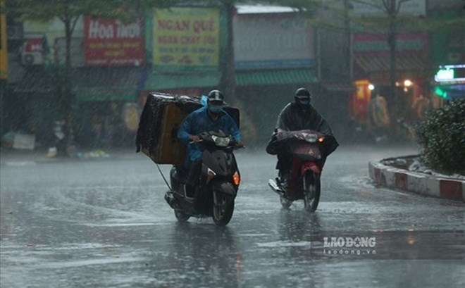 Cảnh báo 6 tỉnh có mưa to, nguy cơ thời tiết nguy hiểm 6 giờ tới