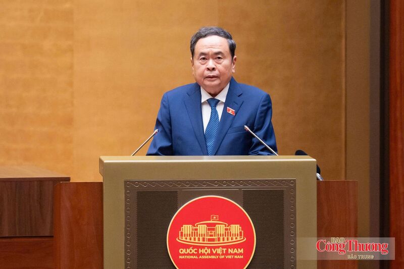 Chủ tịch Quốc hội Trần Thanh Mẫn phát biểu khai mạc Kỳ họp không thường lệ thứ Nhất, Quốc hội khóa XVI.