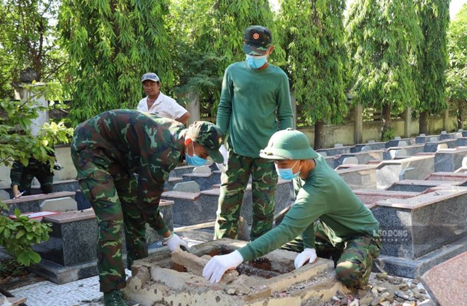 Khánh Hòa phát hiện thêm vị trí nghi có mộ liệt sĩ trên núi Hòn Chảo