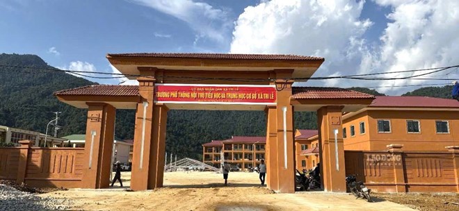 1. 725 học sinh vùng biên Nghệ An sắp học tập tại trường nội trú mới