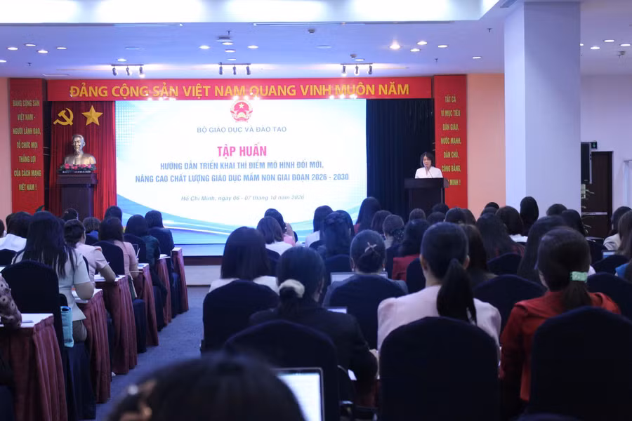 Toàn cảnh buổi tập huấn tại TPHCM. thidiem2.jpg