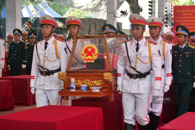 Tổng duyệt lễ truy điệu, an táng 731 bộ hài cốt liệt sĩ tìm thấy tại Công viên Lê Thị Riêng